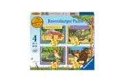 Ravensburger The Gruffalo 4-In-1 Box Kids/Children Jigsaw Puzzle Play Toy 3y+