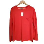Sanctuary Red Casual Pullover Sweater Top Size L