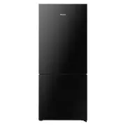 Hisense 417L PureFlat Bottom Mount Fridge - Black