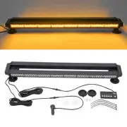 37" 104 LED Amber Strobe Light Bar, Emergency Strobe Flash Light Bar Warning