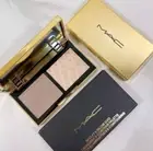 MAC Sculpt&Glow Duo-Double Contour Highlight 2 colors Palette Gleam-Omega 3.5g