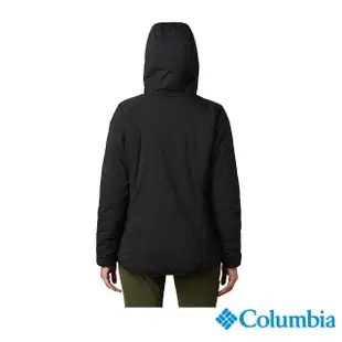 【Columbia 哥倫比亞 官方旗艦】女款- Omni-Wind Block防風連帽外套-黑色(UWK02470BK / 2022年秋冬)