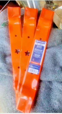 HUSQVARNA 54" ELITE XHT OEM MULCHING BLADES 532187255 MOWERS / RIDERS / RZT USA