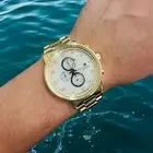 Citizen Eco-Drive Nighthawk Yellow Gold Women's Watch - FB300253P
