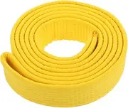 [Milisten] Taekwondo Belt Martial Arts Wrist Bands Judo Belt Karate Training Belt Hapkido Belts Aikido Belt Taekwondo Belt Waist Belt Karate Wrist Guard Taekwondo Supplies Cotton Yellow