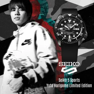 SEIKO 精工 5 Sports 系列 限量 堀米雄斗限定款機械錶-42.5mm (SRPJ39K1/4R36-13W