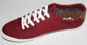 ORIGINAL PENGUIN DANE BORDEAUX CANVAS SNEAKER US 11.5