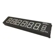 Telescript ClockOne Black Dual Color Timecode Display with Dual Light Indicators