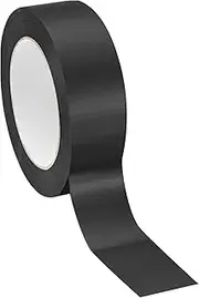 uxcell 1.2"x0.009" Bookbinding Tape, 22 Yard Cloth Bookbinding Repair Tape Book Binding Tape Self Adhesive for Repairing Old Books, Black