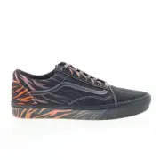 Vans Comfycush Old Skool Mens Black Suede Skate Inspired Sneakers Shoes