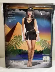 Pharaoh's Favorite Egyptian Costume, Dreamgirl 6430, 3 Piece, Size S Sexy
