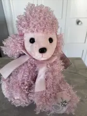 NEW Russ Shining Stars PINK POODLE Plush Stuffed Animal ~ Sealed Secret Code