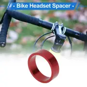 Bike Headset Spacer 10mm Front Stem Fork Washer for 1-1/8" Aluminum Alloy Red