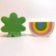 NEW 2022 Target Bullseye St Patricks Day Clover and Rainbow Mini Planter (NEW)