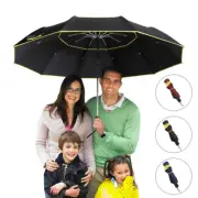 62 Extra Oversize Large Compact Golf Umbrella Double Canopy Vented Windproof