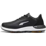 Puma PHANTOMCAT NITRO Golf Shoes - Puma Black/Puma Silver/Yellow Sizzle