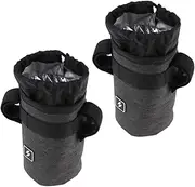 Set of 2 Portable Bottle Holder Carrier Pouch Cycling Handlebar Kettle Bag for Bike Handlebar Stem Bag Bicycle Accessories