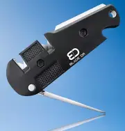 BLADE DR knife Sharpener Ceramic Carbide Diamond rods Fine Serrated & Gut Hook D