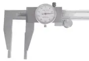 0 - 18" Dial Caliper - White Face