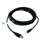 15' USB Power Charging Cable for 808 AUDIO CANZ SP880 SP880BK SP880RD SPEAKER