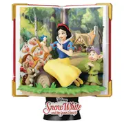 Disney Beast Kingdom D Stage Story Book Series Snow White And The Seven Dwarfs Snow White 6 inch Statue