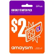 Amaysim $2 Multi Fit SIM