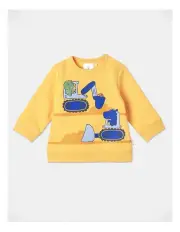 [Sprout] Essential Digger Sweat Top Bright in Yellow