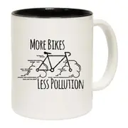 More Bikes Less Pollution Mug Cup