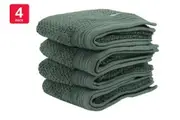 Onkaparinga Set of 4 550GSM Avalon Hand Towels (Fir Green)