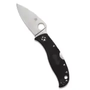 Spyderco C262BK Leafjumper Mid-Sized Pocket Knife - PlainEdge