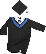 STOBAZA Caps for Men Blue Graduation Gown Cap Graduation Gown for Kids Kindergarten Grad Cap Kids Suits for Boys Graduation Gown and Cap Kids Boys Hats Kids Hats Dance Costume Cosplay Man