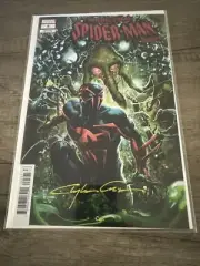 Miguel O'hara-Spider-Man: 2099 #5 (Marvel 2024) Signed By Clayton Crain COA