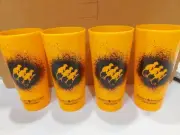 4 Monkey Shoulder Blended Malt Whiskey Plastic Drinking Tumblers