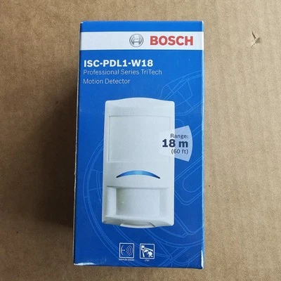 BOSCH ISC-PDL1-W18 Professional Series TriTech Motion Detector - New Unopened