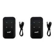 2X 4G MiFi Router WiFi 150Mbps WiFi Modem Car Mobile WiFi Hotspot with1856