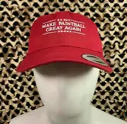NEW HK Army Make Paintball Great Again Dad Hat - Red