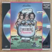 CONSUMING PASSIONS (1988) Sealed Laserdisc Dark Comedy Cannibal Chocolate Lovers