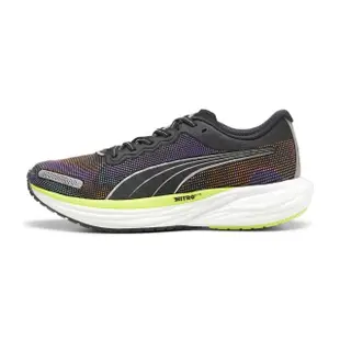 【PUMA】Deviate Nitro 2 PRush 男鞋 黑綠色 緩震 透氣 長跑鞋 運動鞋 慢跑鞋 38007601