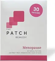 The Patch Remedy Menopause Patch | Black Cohosh, Damiana, Valerian, Ginger | 30 Patches