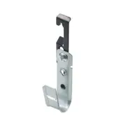 3/4" Cable Support J Hook with W Clip Heavy Duty Metal Wire Cable Support J-H...