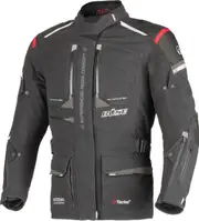 Büse Nova Ladies Motorcycle Textile Jacket, black-red, Size 46 for Women Black Red