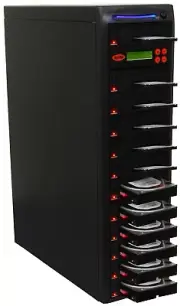 Systor 1:11 SATA 2.5" 3.5" SSD HDD Hard Drive Duplicator & Sanitizer - 36GB/Min
