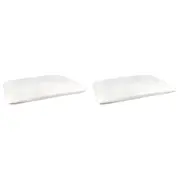 2PK Jason Commercial Breeze Air Latex Conforming Bed Sleeping Pillow 40x65x12cm