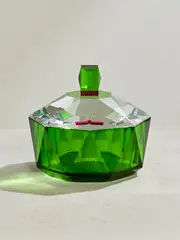 [Reflections Copenhagen] Reflections Copenhagen - New Haven Crystal Jar - Green - One size One size Green
