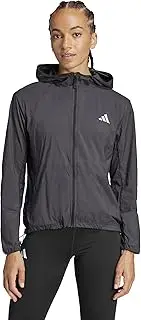 [adidas] KVL48 Women's Ultimate Running UV Jacket, Black (JD7791), L