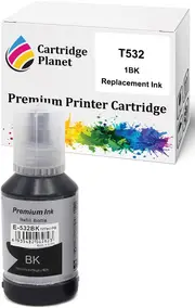 1 Pack Black Compatible Ink for Epson T532 for Epson EcoTank ET-M1100 ET-M1120 ET-M1170 ET-M1180 ET-M2170 ET-M3170 ET-M3180