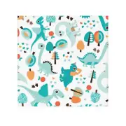 Dinosaur Face Towel - Fun Kids Towel, Bath, Pool, Gift for Toddlers, Nursery