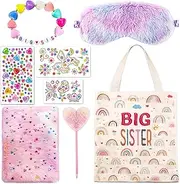[CITYCHALET] 8PCS Big Sister Gifts for Girls, White, White