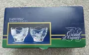 NIB Vintage 1991 Lead Crystal Candy Nut Dishes Cristal d'Arques