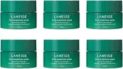 Mini Set Cica Sleeping Mask 10ml x 6pcs (Total 60ml) Travel Set for Laneige